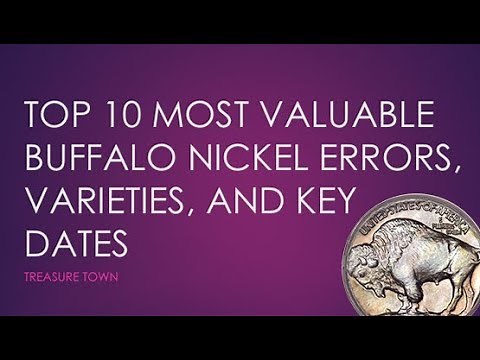 Top 10 Most Valuable Buffalo Nickels ($300000+) - Errors, Key Dates, Varieties