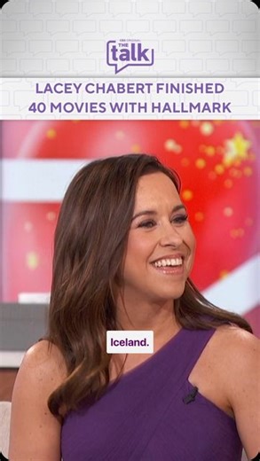 The Talk on Instagram: "The Queen of Hallmark is making her Christmas return ❄️ #laceychabert #hallmark #hallmarkchristmasmovies #iceland #fetch"