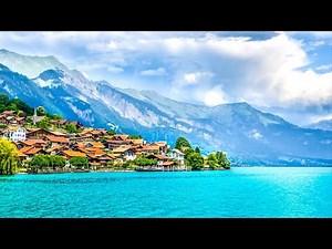 Oberried on Lake Brienz 🇨🇭 The Pearl of Switzerland! Most beautiful Swiss village
