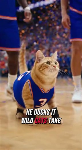 This Cat's Basketball Skills Are Unreal #shorts #cutecat #viral