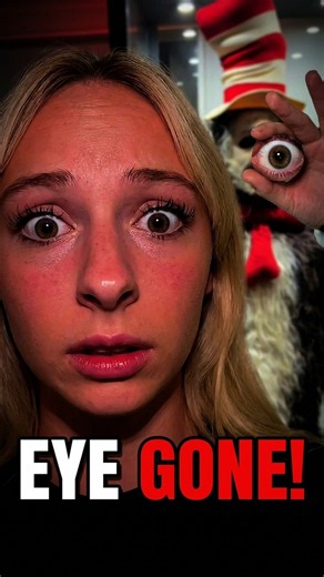 Is this Cat in the Hat costume actually possessed? 👻 #haunted #mystery #shorts