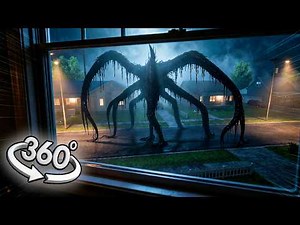 360° VR - THE MIND FLAYER IS HUNTING ME!... Stranger Things 5