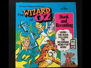 The Wizard of Oz - Read Along Book and Record - Peter Pan (1981)