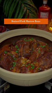 Braised Pork Marrow Bone Recipe #chineserecipe #foodie #chinesefood #marrowbone | chinesefood0805
