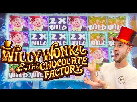 WILLY WONKA Multipliers WON'T STOP!! 🍫 Live Slot Play at Casino