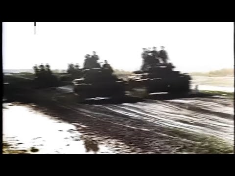 Rare German Army Panzer Combat Footage WW2 | Color