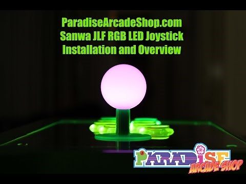 ParadiseArcadeShop.com Sanwa JLF RGB LEF Joystick for Fightsticks