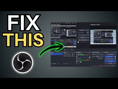 How To FIX Double Screens In OBS Studio! (EASY!)