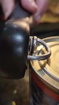 how to use a Goodcook Can Opener Safe Cut
