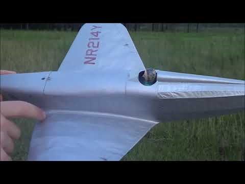 Peanut Scale rubber powered Riley Burrows R-5 race plane