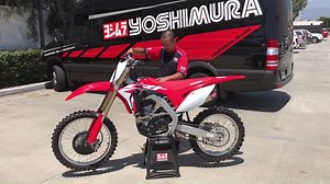 2018 Honda CRF250R Music! Exhaust pricing will be similar to 2017 model.Availability - coming soon! | Yoshimura Research & Development of America, Inc.