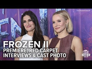 Frozen 2: Premiere, Interviews, Red Carpet & Cast Photo | Extra Butter