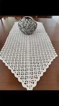 Very Good looking crochet Table Runners #knittingandcrochet #crochetpatterns