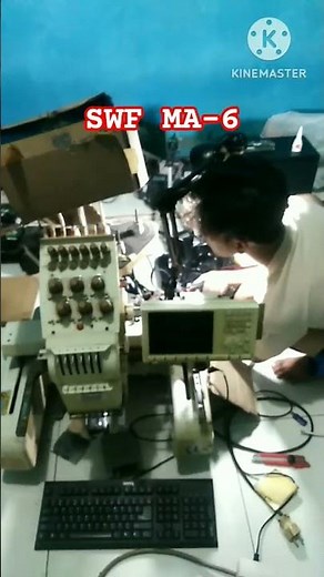 Repairing the SWF Sa MA-6 Embroidery Machine
