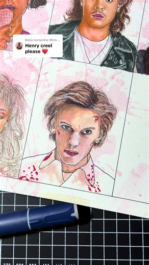 Henry Creel in Stranger Things Art