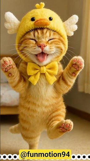 Cute Cat Moments In 10 Seconds! #shorts #cutecat #kitten #funmotion