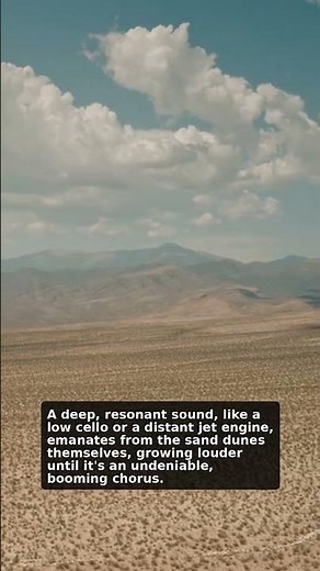 Singing Sand Dunes: Why Deserts Mysteriously Scream & Roar #Shorts