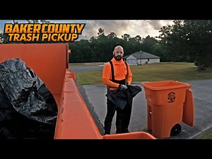 (EP. 3) ASMR Trash Route Garbage Man: No Talking, Just Satisfying Sounds Of Working