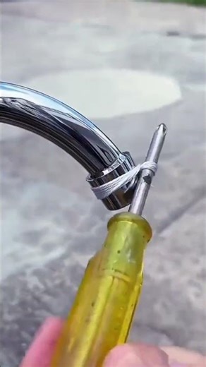 Creative Plumbing Hack For Securing Pipe Fittings Using Simple String