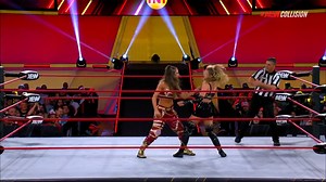 Britt Baker with an overwhelming attack! Watch #AEWCollision LIVE on TNT! | All Elite Wrestling