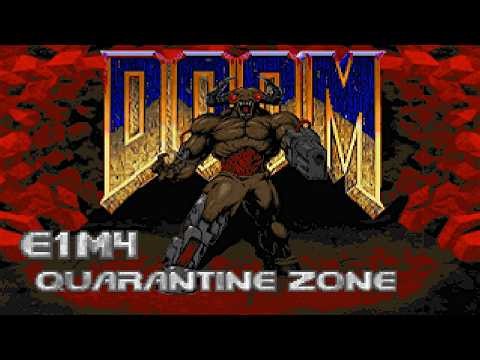 Doom the Way id Did: The Lost Episodes - E1M4: Quarantine Zone (100%) [DOSBox]