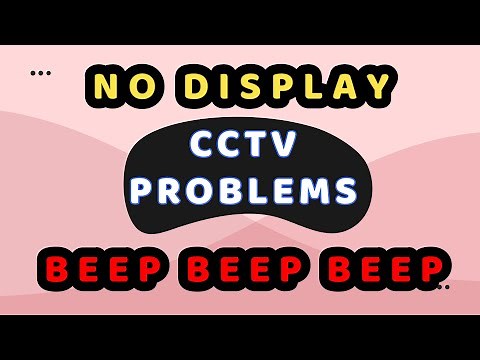 Solve No Display on DVR Screen | Out of Range | DVR Beeping | NVR no Screen | DVR NVR setup problem