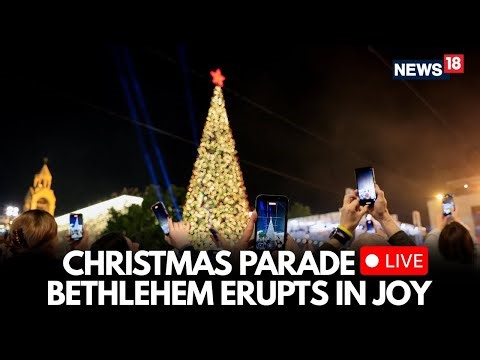 LIVE Christmas Parade: Bethlehem Manger Square Celebrates with Scouts, Cardinal Pizzaballa Arrival