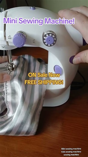Mini Sewing Machine Perfect for Kids & Small Projects!