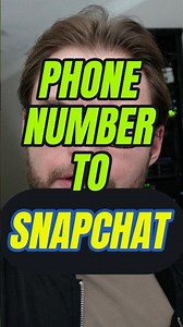 Phone Number To Snapchat (Ignorant)