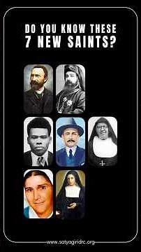 7 New Saints Canonized! | October 19, 2025 | Do You Know Their Stories?