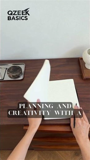 Elevate your everyday ideas with the QZEEK Basics Notebook.