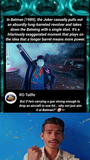 Batman (1989) — Joker’s Insane Long-Barrel Gun Scene