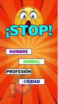Stop 🫸🏼¿Podrás completar todas las palabras? 🤔⏱️
