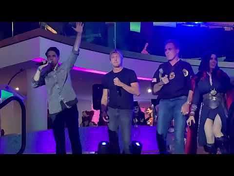 The final moments of the 2019 dragon con cosplay contest. (Cobra Kai)