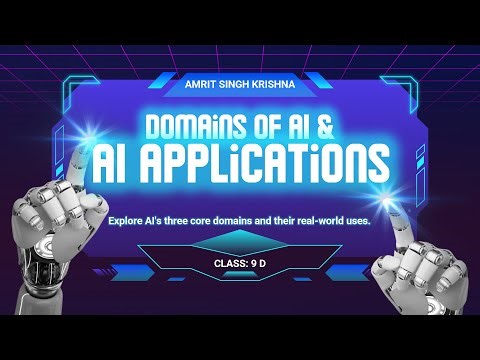 PPT ON AI AND ITS DOMAINS ( SCHOOL PROJECT )