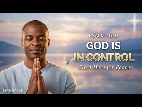 Don't Start Your Day Anxious! Psalm 46 Prayer for SUPERNATURAL PEACE and CONTROL!