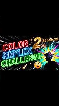 🤯Your Brain Will Fail This Color Reflex Test!! 😭🔥