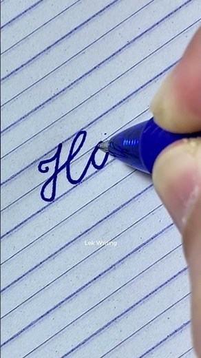 Hope in Cursive Writing | How to write in cursive | Cursive Handwriting Practice | Cursive abcd