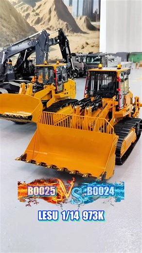 48K views · 1.6K reactions | Today we're bringing you the ultimate showdown between two "metal beasts" — two hydraulic RC Loader Tracked Radio Control Car showing off their skills live. Get ready for non-stop action! Which one do you prefer?Drop me a message!#loader #Rcmodel #hydraulicloader | Toucanhobby RC Model | Facebook