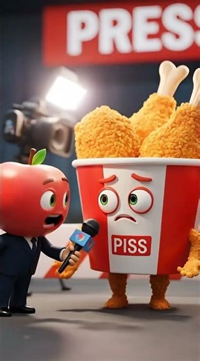 🍗 Fried Chicken Bucket Arrested?! | Junk Food Courtroom Drama 😲⚖️ #junkfoodtruth