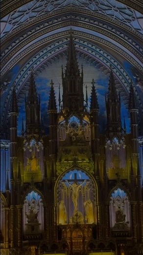 Inside Notre-Dame Basilica Montreal 🇨🇦 |