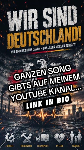🇩🇪Wir sind Deutschland🇩🇪 Epischer Deutschrock Hymne🇩🇪 #deutschrock #musik