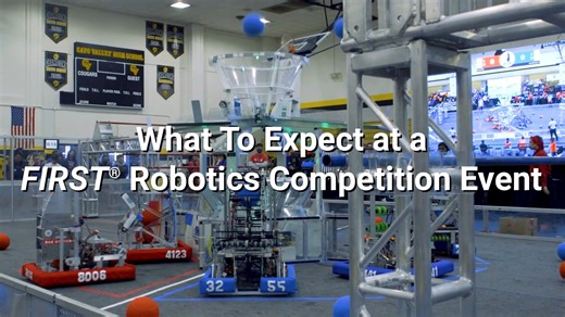 【FRC】What to Expect at a FIRST Robotics Competition Event