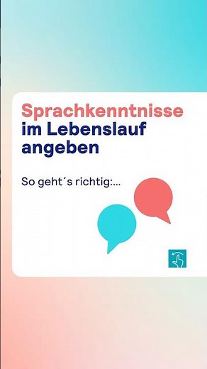 Sprachen im Lebenslauf angeben #bewerben #karrieretipps