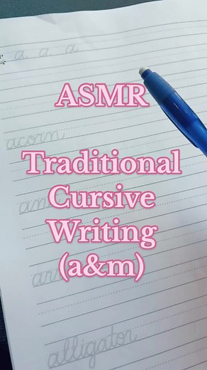Traditional Cursive Writing Tutorial: Lowercase or Uppercase Letters?