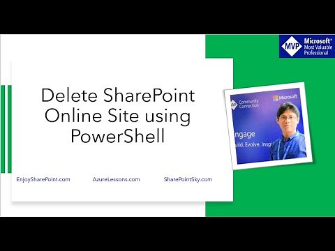 How to delete, restore and permanently delete SharePoint Online site using PowerShell