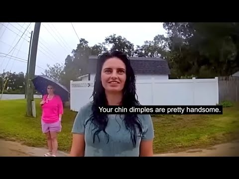 Drunk Driver Flirts With Cop