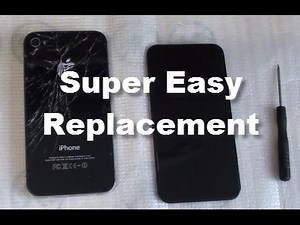 iPhone 4/4S: Super Easy Back Glass Replacement