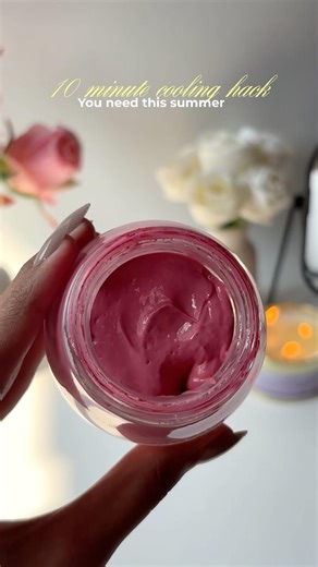 Dot and key watermelon icy plunge clay mask❤️