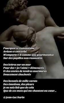 Pourquoi ce romantisme